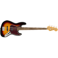Fender Squier Classic Vibe '60s Jazz Bass Fretless, Laurel FB, 3-Color Sunburst