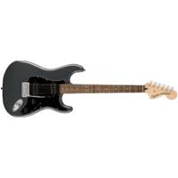 Fender Squier Affinity Series Stratocaster HH, Laurel Fingerboard, Black Pickguard, Charcoal Frost Metallic