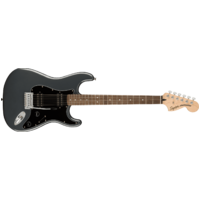 Fender Squier Affinity Series Stratocaster HH, Laurel Fingerboard, Black Pickguard, Charcoal Frost Metallic