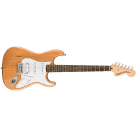 Fender Squier FSR Affinity Series™ Stratocaster® HSS, Laurel Fingerboard, White Pickguard - Natural