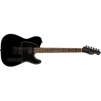 Fender Squier FSR Affinity Series Telecaster HH, Laurel Fingerboard, Black Pickguard, Matching Headstock, Black Hardware - Metallic Black