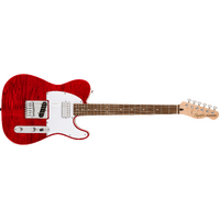 Fender Squier Affinity Telecaster FMT SH Laurel Fingerboard Crimson Red Transparent
