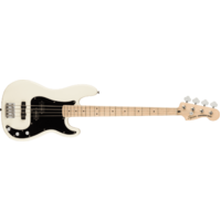 Fender Squier Affinity Series Precision Bass PJ, Maple Fingerboard, Black Pickguard, Olympic White