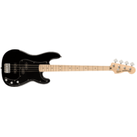 Fender Squier Affinity Series Precision Bass PJ, Maple Fingerboard, Black Pickguard, Black
