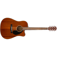 Fender CD-60SCE Dreadnought, Walnut Fingerboard, All-Mahogany