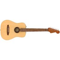 Fender Redondo Mini Acoustic Guitar, Natural