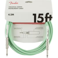 Fender Original Series Instrument Cable, 15', Surf Green