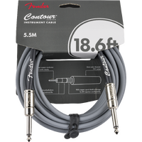 Fender Contour 18.6' Instrument Cable Inca Silver