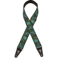 Fender Mosaic Jacquard Strap - Green