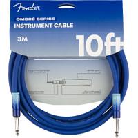 Fender 10' Ombré Cable, Belair Blue