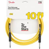 Fender Tom DeLonge 10' To The Stars Instrument Cable, Graffiti Yellow