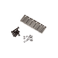 Fender American Series Guitar Bridge Sections (6 Saddles) (Satin)