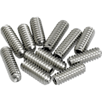 Fender  American Vintage Stratocaster®/Telecaster® Bridge Saddle Height Adjustment Screws (12) (Nickel)
