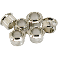 Fender Vintage-Style Guitar Tuning Machine Bushings (6) Nickel
