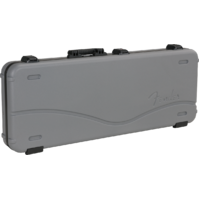 Fender Deluxe Molded Strat/Tele Case, Silver/Blue
