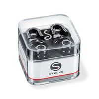 Schaller S-Locks Strap Buttons - Black Chrome