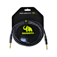 Mammoth MAM LINES G10 10ft Straight Jack Instrument Cable