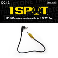 1 Spot 12'' DC Cable Male r-angle to male straight cable