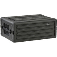 SKB 1SKB-R4S 4U Shallow Roto Rack With Steel Rails, 10.5" Deep