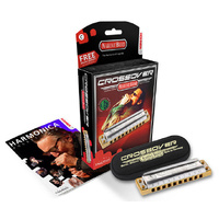 Hohner Marine Band Crossover Harmonica in the Key of D