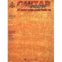 Recorded Versions Guitar Tablature Manuscript Paper