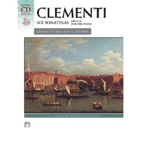 Clementi: Six Sonatinas, Opus 36 Book And CD