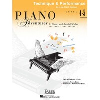 Piano Adventures All-In-Two Level 4-5 - Technique Performance