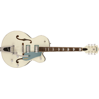Gretsch G5420T-140 Electromatic 140th Double Platinum Hollow Body with Bigsby, Laurel Fingerboard, Two-Tone Pearl Platinum/Stone Platinum