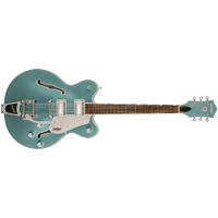 Gretsch G5622T-140 Electromatic 140th Double Platinum Center Block with Bigsby, Laurel Fingerboard, Two-Tone Stone Platinum/Pearl Platinum