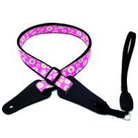 DSL 25mm Ukulele Poly Cosmos Pink Strap
