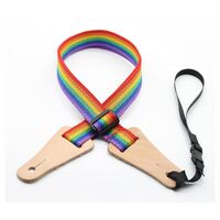 DSL 25mm Ukulele Poly Strap - RAINBOW