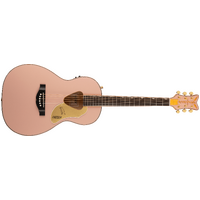 Gretsch G5021E Rancher Penguin Parlor Acoustic/Electric, Shell Pink