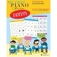 My First Piano Adventure Flashcard Sheets