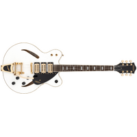 Gretsch G2627TG Streamliner Center Block with Bigsby and Gold Hardware, Laurel Fingerboard, White
