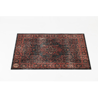 DruMnBase 290110 VP130 Black Red Stage Mat - 130cm x 90cm