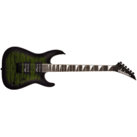 Jackson JS Series Dinky Arch Top JS32Q DKA HT, Amaranth Fingerboard, Transparent Green Burst