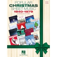 Popular Christmas Sheet Music 1940-1979
