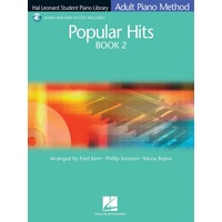 Hal Leonard Student Piano Library Popular Hits Book 2 - Book/Online Audio