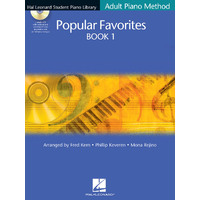 Hal Leonard Student Piano Library Popular Favorites Book 1 - Book/CD Pack