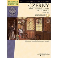 Czerny - Thirty New Studies in Technics, Op. 849