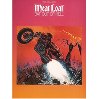 Meat Loaf – Bat Out of Hell Piano/Vocal/Guitar Artist Songbook