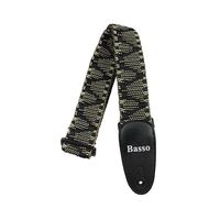 Basso Guitar Strap - Cotton/Synth Savage Grunge EX11