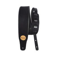 Basso Guitar Strap - Synthetic Suede Black CLA03
