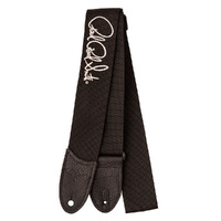 PRS Signature Logo 2" Poly Guitar Strap - Silver/Black