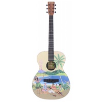Martin Hawaiian X Limited Edition Auditorium Guitar w/ Hard Case