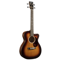 Martin 000CJR-10E Acoustic Electric Bass Guitar Sunburst w/ Soft Gig Bag