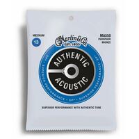 Martin MA550 Authentic Acoustic SP 13-56 Phosphor Bronze Medium Guitar Strings 92/5
