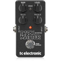 TC Electronic Dark Matter Distortion Pedal 