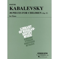 30 Pieces for Children, Op. 27