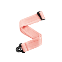 D'Addario 50BAL06 50mm Auto Lock Guitar Strap - New Rose
